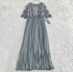 【新品未使用】【定価21780円】レースパーティードレスプリーツ結婚式