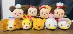 ツムツム 編みぐるみ バレンタインセット 9体