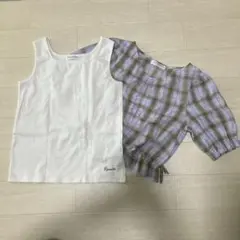 pom ponette 160cm カットソー&タンクトップ