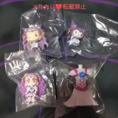 プリキュア5gogo ミルキィローズ クロミ サンリオ ガシャ フィギュア 4点