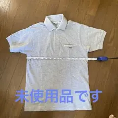 新品未使用LACOSTE グレー ポロシャツ US 5