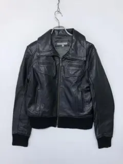 Etam インディースリーズ ロック モード エコレザー ジャケット ブルゾン