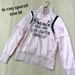 le coq sportif ルコック 袖脱着 プルオーバー ナイロン