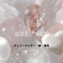 チェリーサイダー@平日のみ発送　様　専用