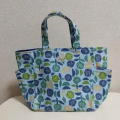 サイドポケット付きトートバッグ