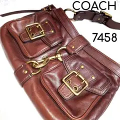 COACH 7458 オールドコーチ ブラウン レガシーコレクション 美品