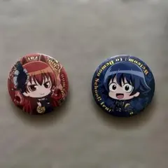魔入りました！入間くん 鈴木入間 アザゼル・アメリ　缶バッジセット