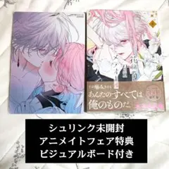 花秘める君のメテオール　珠森ベティ　4巻　アニメイト特典ビジュアルボード付き