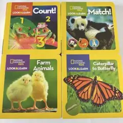 英語絵本National Geographic kids カエル・蝶 ナショジオ
