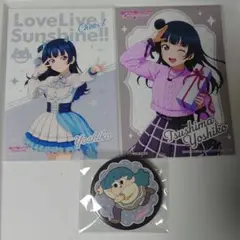 地元愛まつり 缶バッジ 善子　ブロマイド
