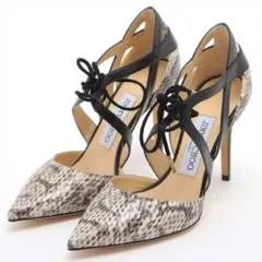 【Jimmy Choo】パイソン パンプス ジミーチュウ