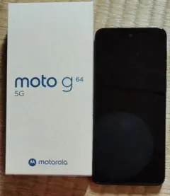 [美品！完品]モトローラg64本体　android15