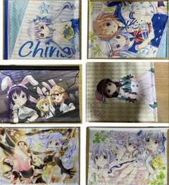 ご注文はうさぎですか？　タペストリー　6本セット