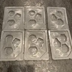ちいかわ　グミ　プラスチック型  6個セット