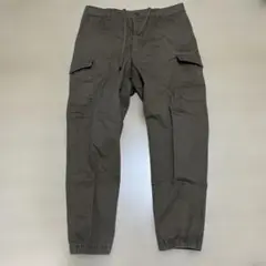 UNIQLO カーゴジョガーパンツ アンクル テーパードシルエット　L