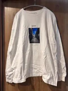 PAGE BOY ページボーイ プリント 長袖Tシャツ カットソー