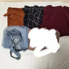 〇スカート まとめ売り4点 古着⑤