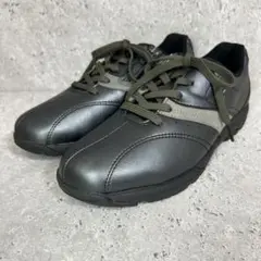 【未使用級】MIZUNO ウォーキング スニーカー 24.5 サイドジップ