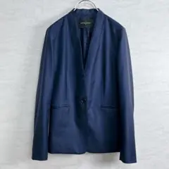 美品『ユナイテッドアローズ』CANONICO シャンブレー ノーラペルジャケット