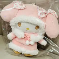 サンリオ　マイメロディぬいぐるみマスコットホワイトウィンター　2018