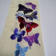 ふりふ 刺繍半衿 ※美品 振袖 成人式