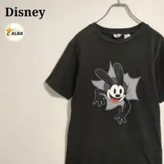 Disney　ディズニー　Tシャツ　オズワルド　90sヴィンテージ　黒　ブラック
