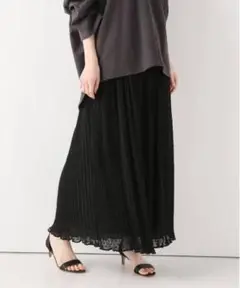 クラネ DOT JACQUARD PLEAT SKIRT サイズ2