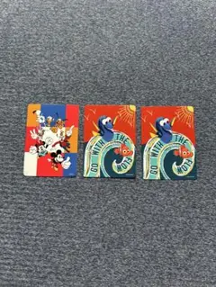 ディズニーストア　じゃんけんカード　108×2と50×1 合計3枚セット