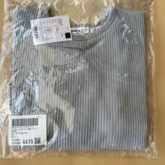 【新品未使用】ワッフルバックシャン長袖Tシャツ