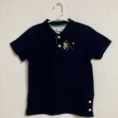 graniph かいけつゾロリ 半袖 ポロシャツ ネイビー 120