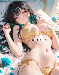 AIイラスト 美女 A4ポスター K18