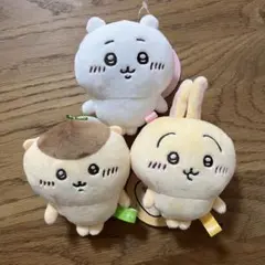 ちいかわ　もちっとぷちミニマスコット　うさぎ　くりまんじゅう　セット　タグ付き