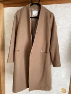 キャメル色コート