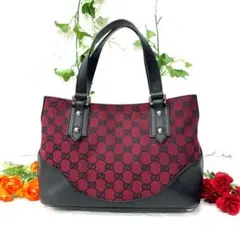 ❤️ 美品 GUCCI GGキャンバス ハンドバッグ 正規品 鑑定済み ❤️