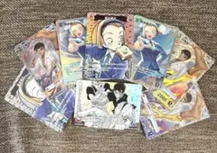鈴木園子SR・京極真R他　園子のアブない夏物語セット　8枚　名探偵コナンカード