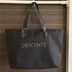 DESCENTE ブラック トートバッグ　デサント