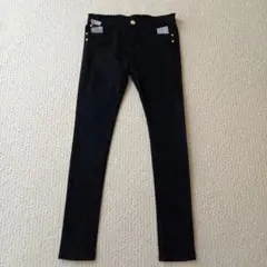 未使用 レディース スキニーパンツ ストレッチ ブラック M