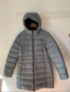 ノースフェイス the north face ロングダウン グレイ