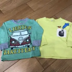 長袖Tシャツ（車、汽車）