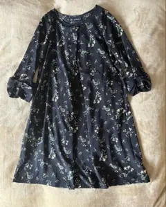 AS KNOW AS アズノウアズ　花柄ワンピース チュニック