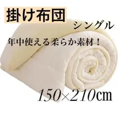 掛け布団 シングル 抗菌防臭 防ダニ加工 Shikyouka 年中使える