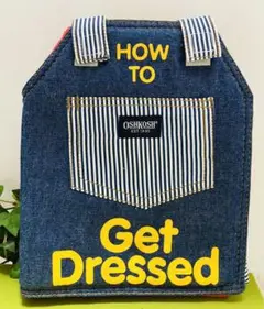 しつけ布絵本　How to Get Dressed Rag Book  英語版