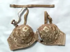未使用品　トリンプ　ブラジャー　ベージュ系