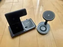 ワイヤレス充電器　2個セットiPhone・Apple Watch・AirPods
