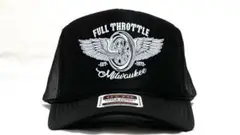 FULL THROTTLE トラッカーキャップ　ブラック新品　アメカジ　OTTO