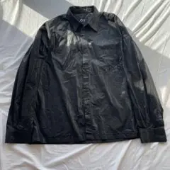 OY PUNCHING POCKET SHIRTS-BLACK