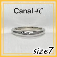 canal4℃ シルバーピンキーリング 01101