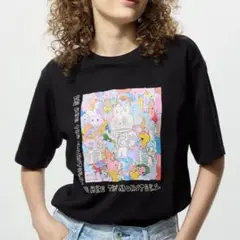 UNIQLO POPMART UT ユニクロ　ポップマート　ラブブ　M 黒