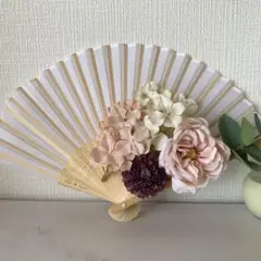 ウェディング 小物 扇子