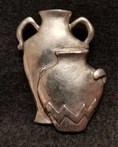 Seagull Pewter Canada 壺ブローチ ヴィンテージ